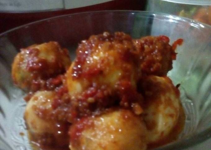 Langkah Mudah untuk Membuat Telur Balado Simple yang Enak