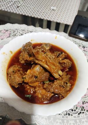 A picture of Mutton Rogan Josh.