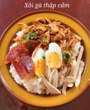 Xôi gà xé thập cẩm