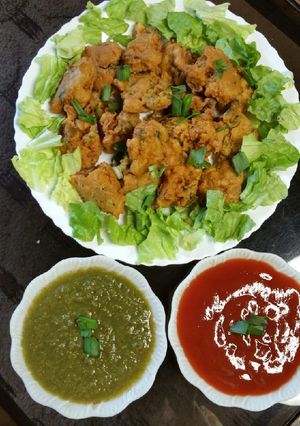 A picture of Spaghetti pakode.