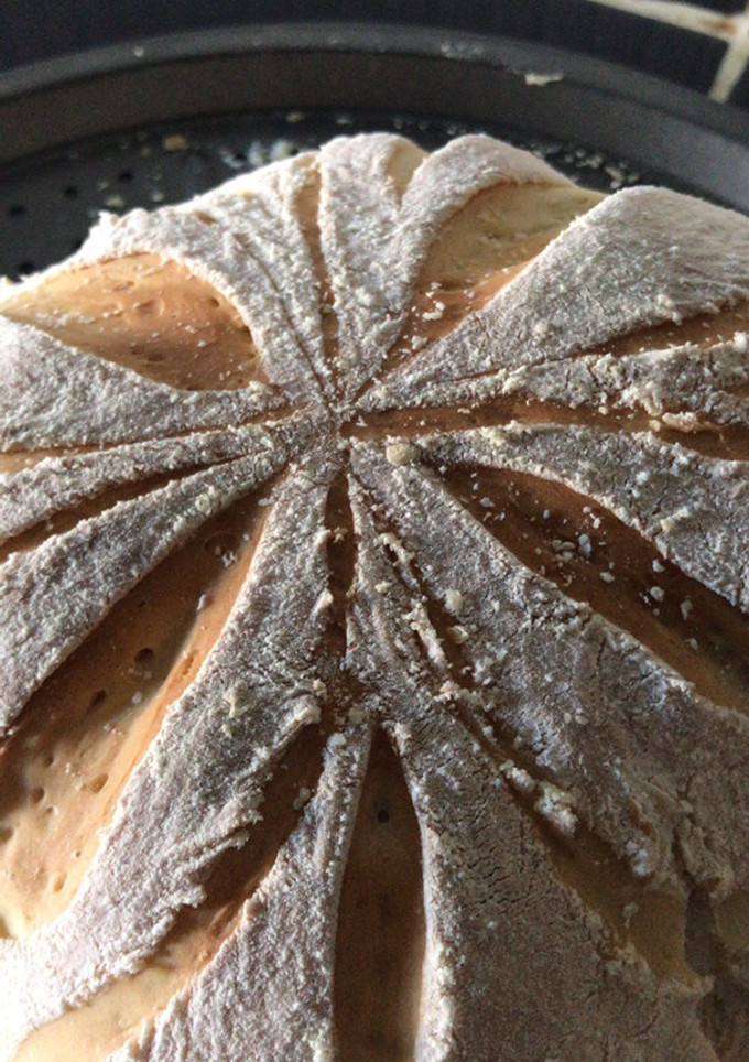 Una foto de Pan de Campo