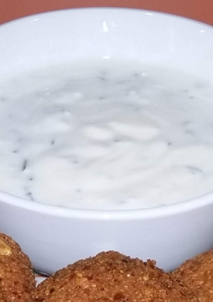 Una foto de Salsa de Yogurt para Falafel