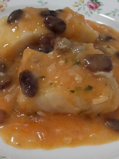 Una foto de Bacalao a la miel
