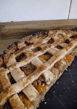 Una foto de Kuchen de manzana y canela ♥️