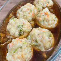 Steam Egg Tofu with Shrimp-レシピのメイン写真