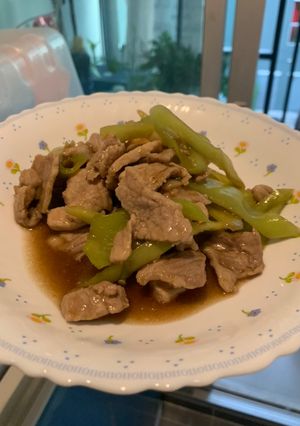 รูปของ ผัดพริกหยวกหมู