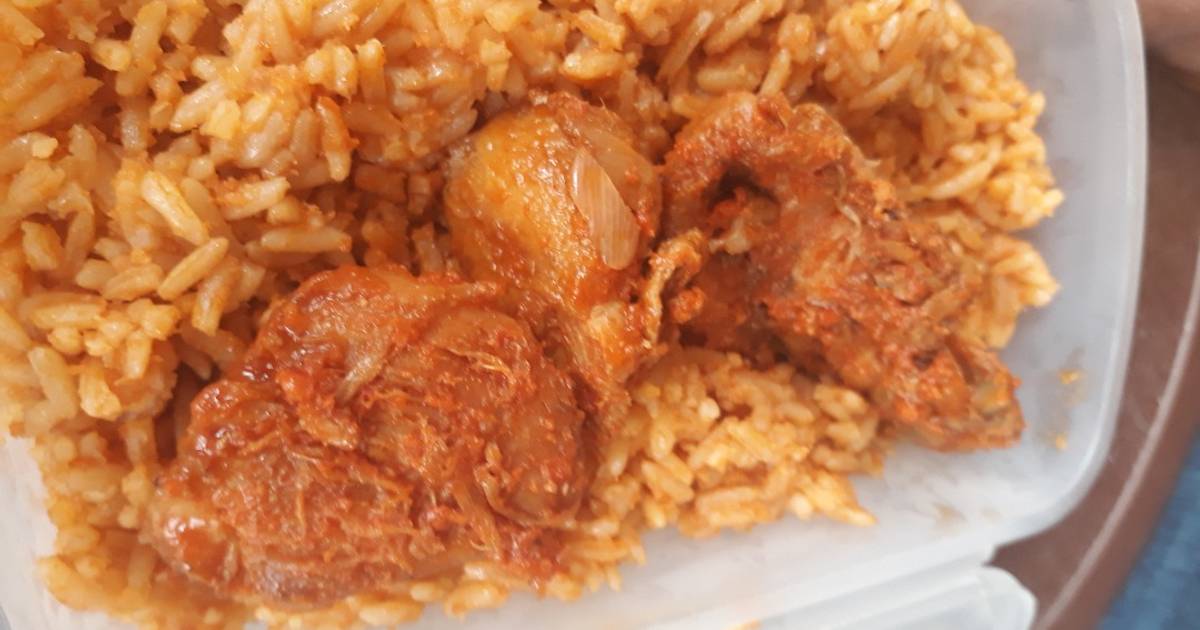 Jollof rice and beef Recipe by Sou Cookpad