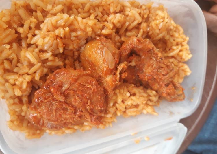 Step-by-Step Guide to Prepare Jollof rice and beef