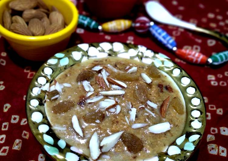 Almond halwa