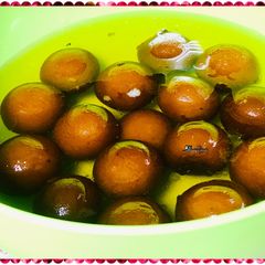 Instant gulab jamun A picture of Instant gulab jamun.