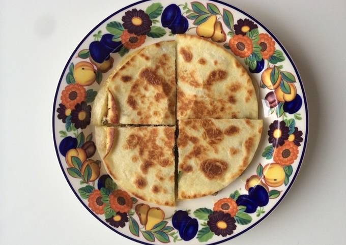 Steps to Make Favorite Olive Tapenade Quesadilla