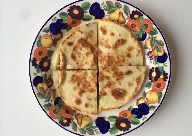 Recipe of Perfect Olive Tapenade Quesadilla