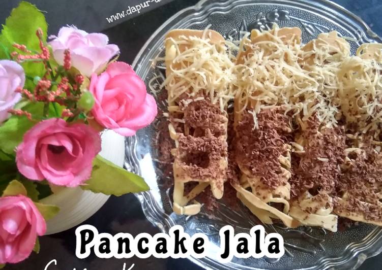 Cara ramu Pancake Jala Cokju  Sederhana