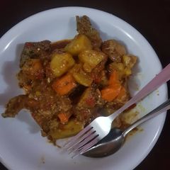 Chicken pepper soup A picture of Chicken pepper soup.