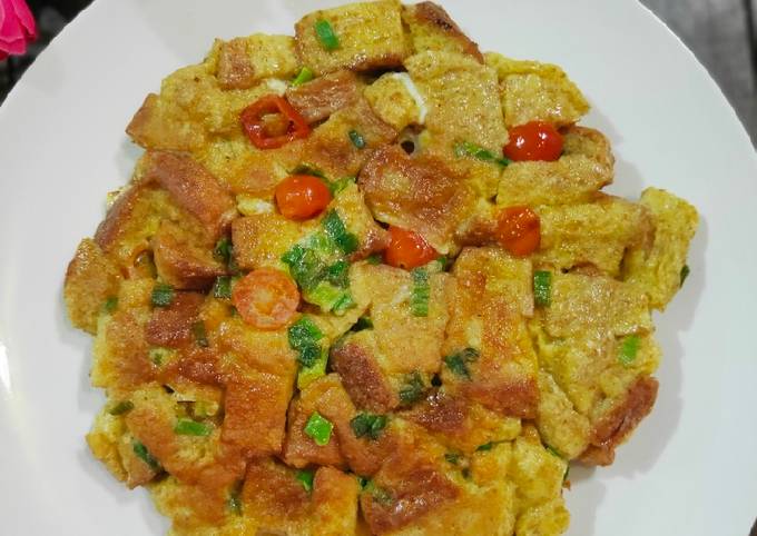 Omelet Roti Gandum simple untuk sarapan