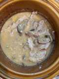 Slower Cooker Pheasant in Mushroom Sauce