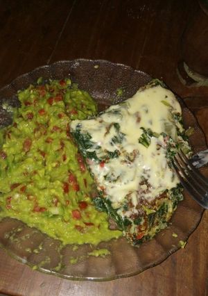 Una foto de Tortilla de acelga