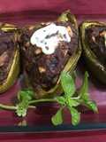 Morrón Relleno Con Carne