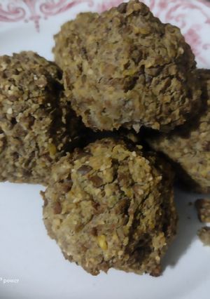 Una foto de Albóndigas de lentejas