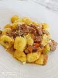 Gnocchi with White Sausage Ragù