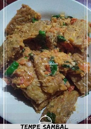 Foto resep Tempe sambal kemangi