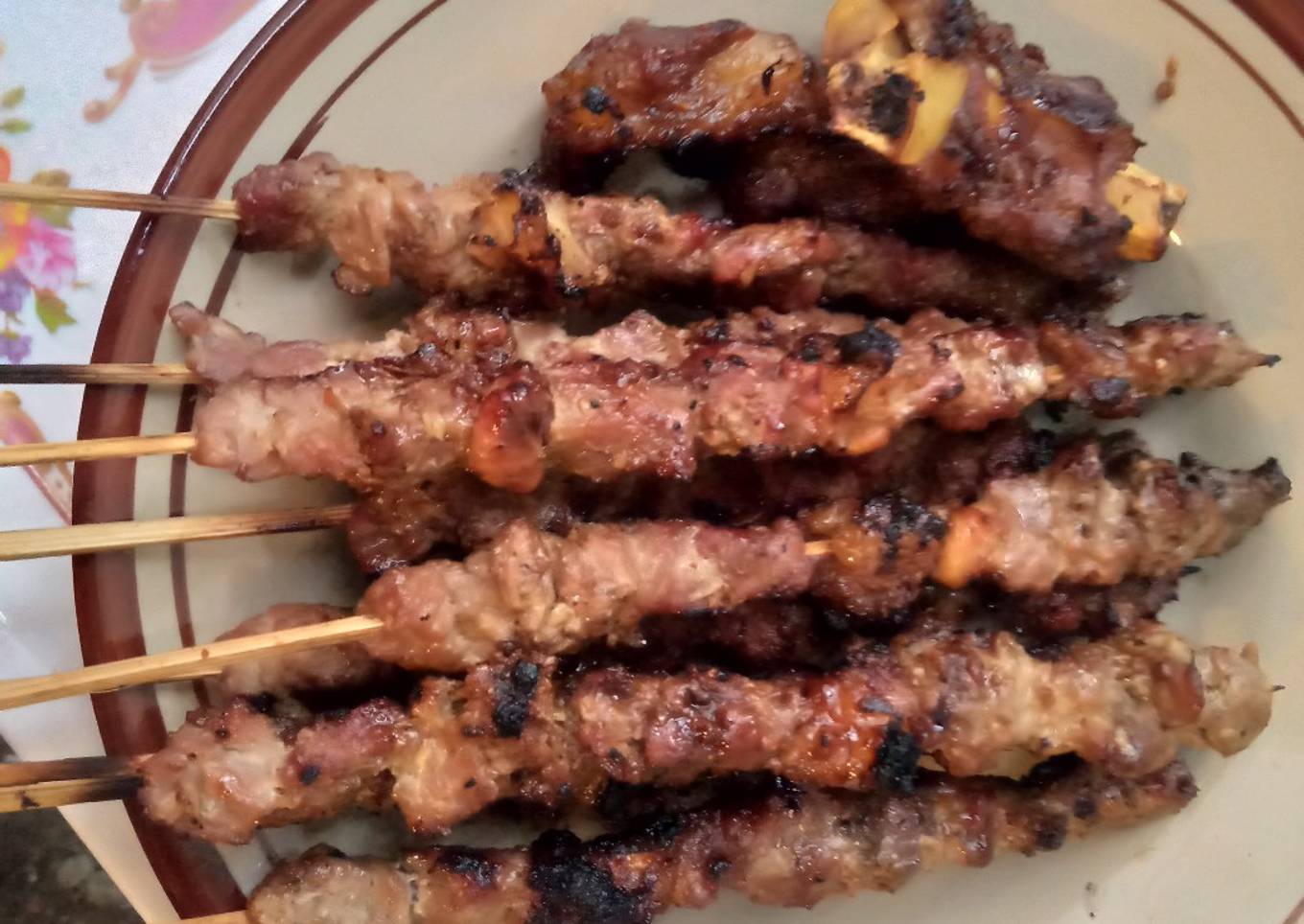 Sate Sapi Bumbu Kacang