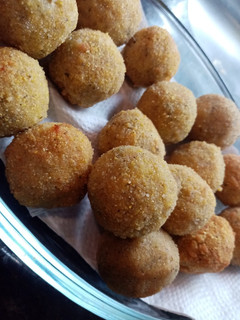 Una foto de Croquetas de arroz