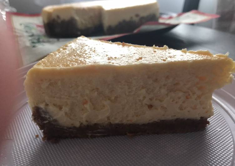 Narancsos mézeskalács kekszmorzsás sajttorta