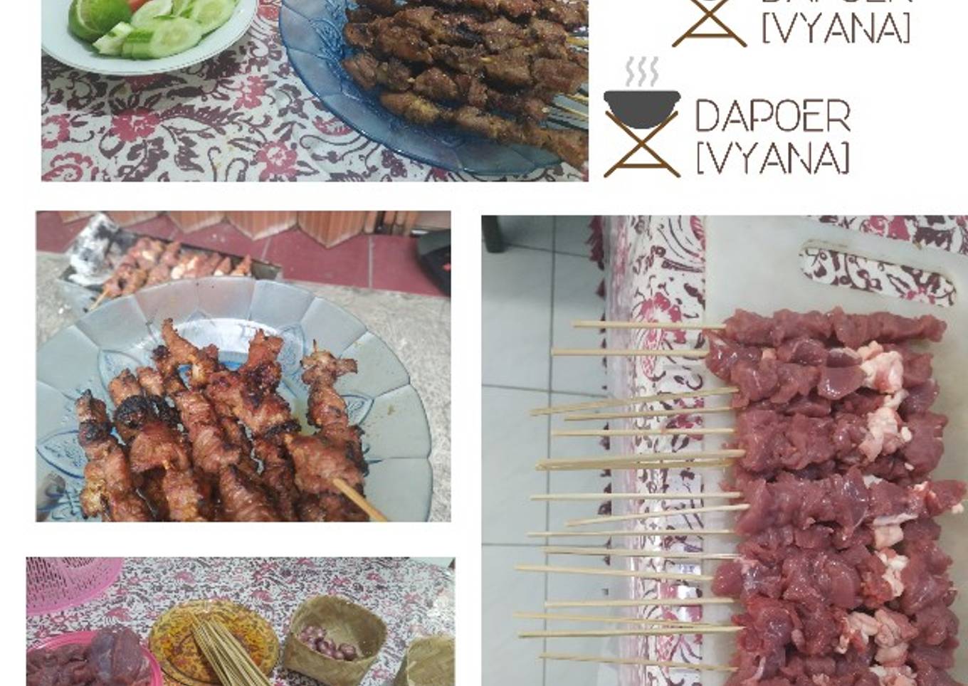 Sate Lamongan (Khas Paciran) #DAPOERVYANA👩🏻🍳