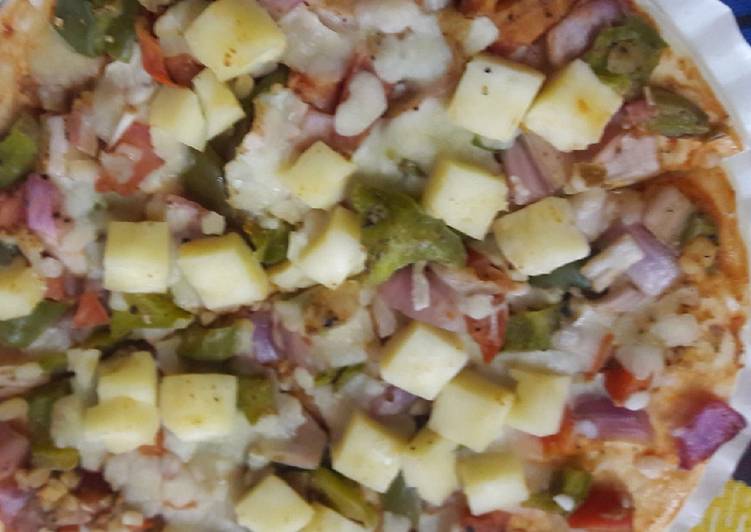 Recipe of Award-winning Paneer Pizza