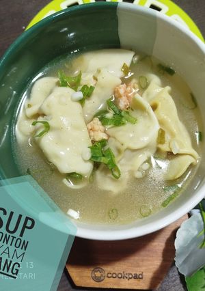 Foto resep Sup Wonton Ayam Udang