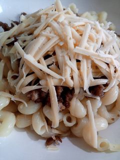 Фото Макароны с фаршем и сыром 🧀🍝👍.