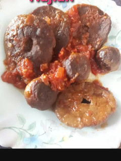 عکسی از دستور شامی گوجه😋❤😋