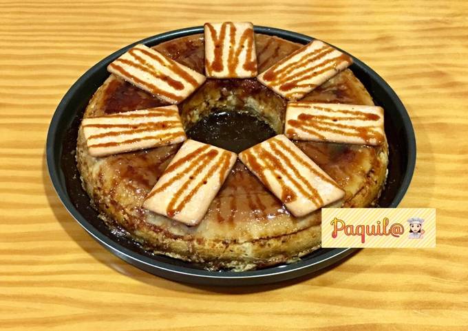 Flan ? de galletas napolitanas Receta de Paquila74- Cookpad