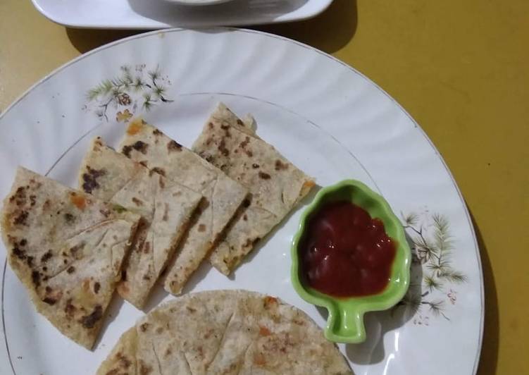 Do You Make These Simple Mistakes In Veg Sichuan Parathas (Schezwan)