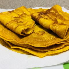 Pumpkin pancakes A picture of Pumpkin pancakes.