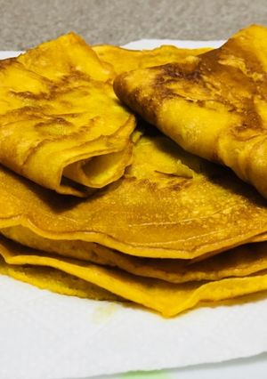 A picture of Pumpkin pancakes.