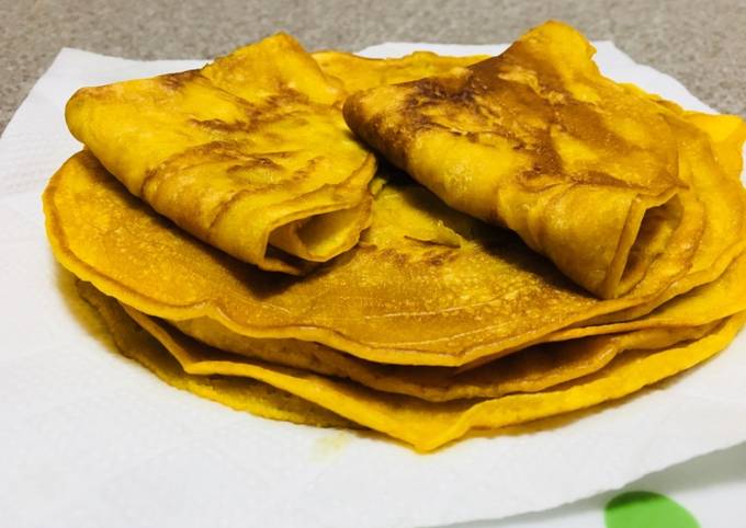 Pumpkin pancakes Recipe