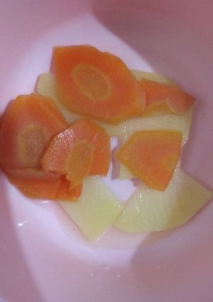 Foto resep Mpasi 1th+ wortel kentang rebus