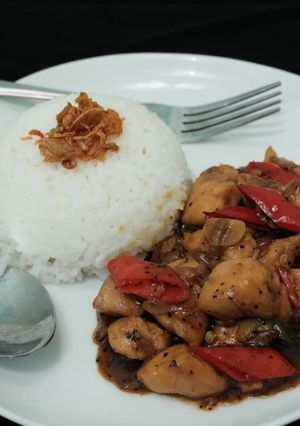 Foto resep Ayam Lada Hitam