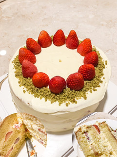 Foto resep Strawberry Shortcake | Strawberry Fresh Cream Cake