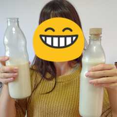 Una foto de Leche de soja 💚