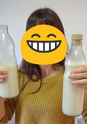 Una foto de Leche de soja 💚