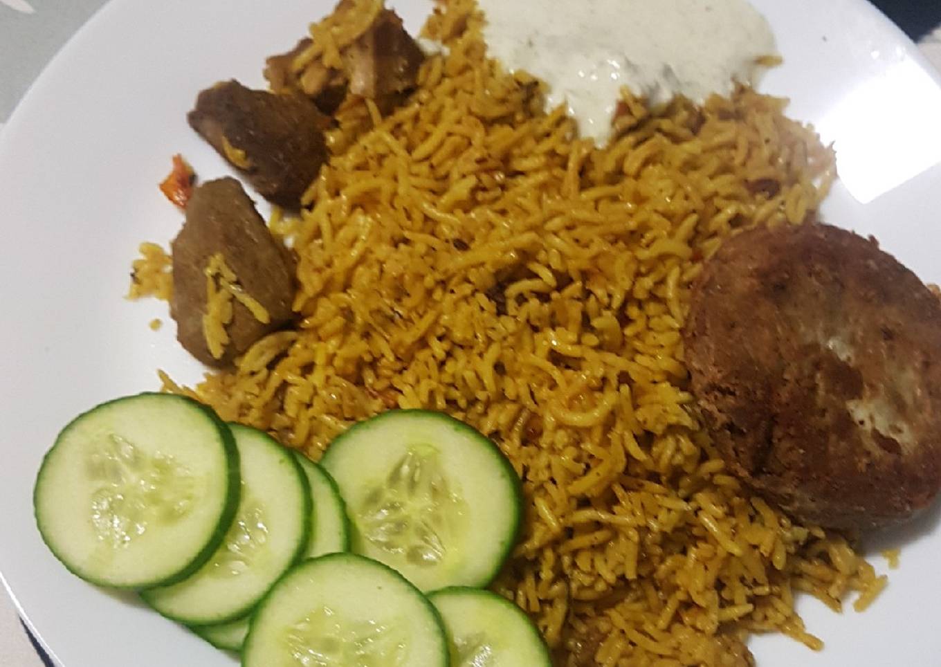 Masala Beef Pulao