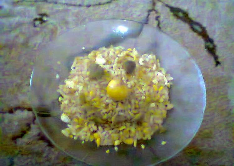 Cara mudah meracik Nasi goreng jeroan ayam yang Bisa Manjain Lidah