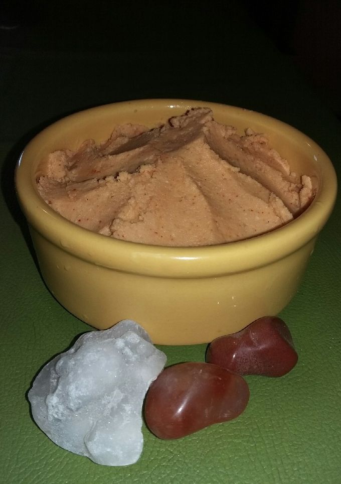Una foto de Hummus de garbanzos