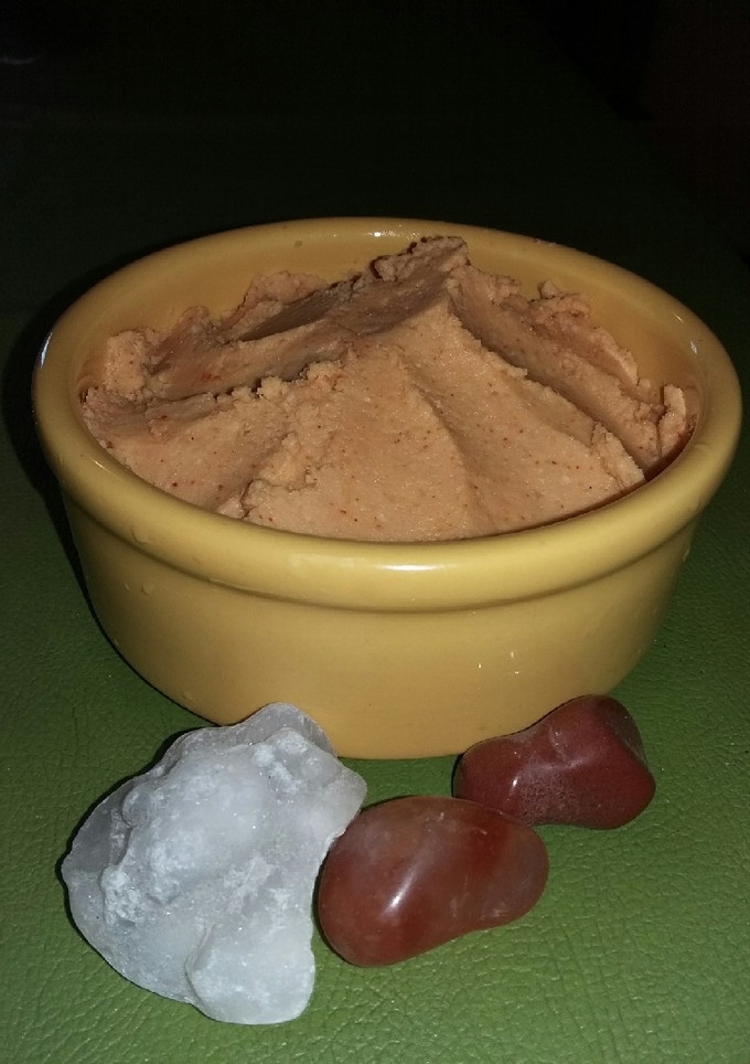 Una foto de Hummus de garbanzos