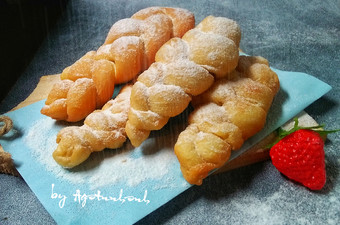 Resep Donat Kepang (eggless) Anti Gagal