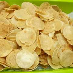 รูปของ Kripik ampas tahu alias ampas kedelai