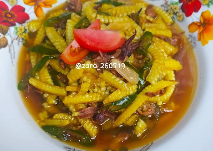 Resep Oseng putren cabe hijau Anti Gagal